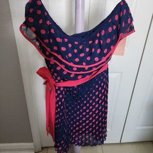 Epilogue Strapless Mini Dress NWT